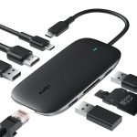 Aukey Type-C Çok Portlu Usb 4K Uyumlu 8in 1 Çevirici