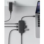 Aukey Type-C Çok Portlu Usb 4K Uyumlu 8in 1 Çevirici - Görsel 7