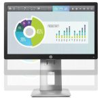 HP EliteDisplay E202 16:9 IPS 20" Monitör HDMI VGA DisplayPort 7 ms Tepki Süresi - Görsel 6