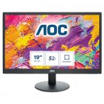 AOC E970SWN 19" Geniş Ekran 1366x768 Çözünürlük VGA LED Monitör - Görsel 2