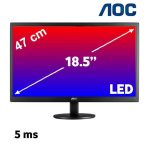 AOC E970SWN 19" Geniş Ekran 1366x768 Çözünürlük VGA LED Monitör