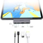 Choetech Type-C Çok Portlu Usb-C Hdmi Uyumlu 4 in 1 Çevirici - Görsel 5