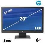 HP W2072A 20" Geniş Ekran 1600x900 Çözünürlük VGA DVI-D Monitör
