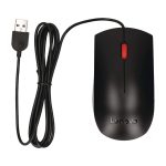 Lenovo USB Girişli Kablolu Siyah Sıfır Ayarında Optik Mouse - Görsel 4