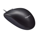 Logitech USB Girişli Kablolu Siyah Sıfır Ayarında Optik Mouse - Görsel 3