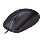Logitech USB Girişli Kablolu Siyah Sıfır Ayarında Optik Mouse - Görsel 2