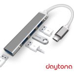 Daytona A-809 Macbook Uyumlu USB To 4 USB 3.0 Adaptör