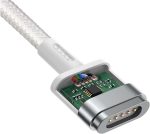 Baseus Zinc Magnetic Series ip Laptop MacBook Şarj Kablosu 2mt - Görsel 4