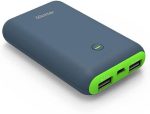 S-Link IP-S75 7500mAh Powerbank Gri/Yeşil Taşınabilir Şarj Cihaz