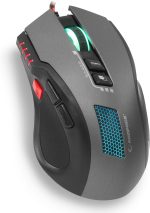 Rampage SMX-R80 Usb Gri/Siyah 3200dpi RGB Makrolu Gaming Mouse - Görsel 2